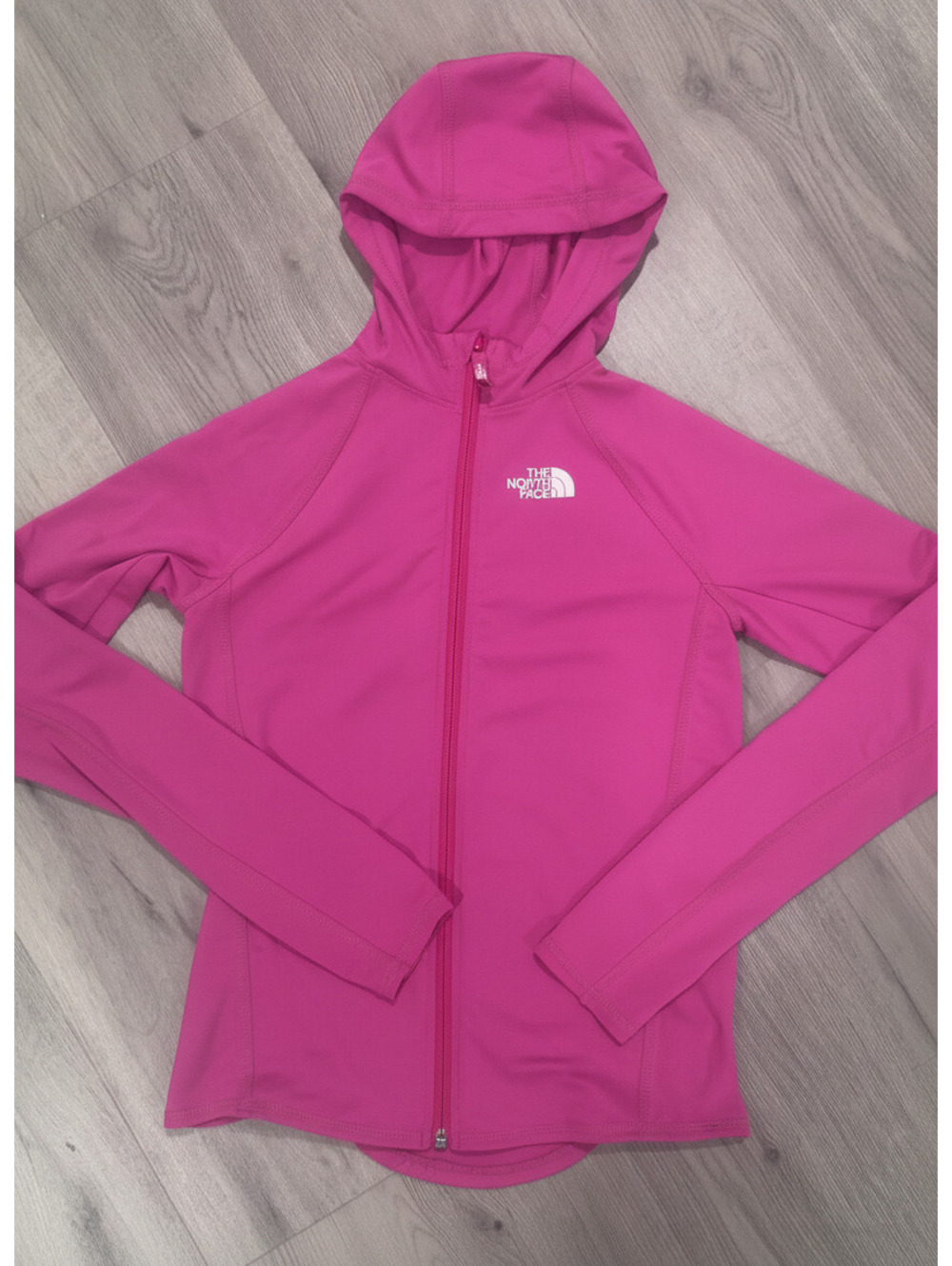 The a Hoodie Full Zip UPF 40+ Pink Large 14/16